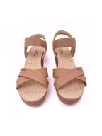 Sandalia Anabela Salto Grosso Plataforma Modare Feminina Ortopédica