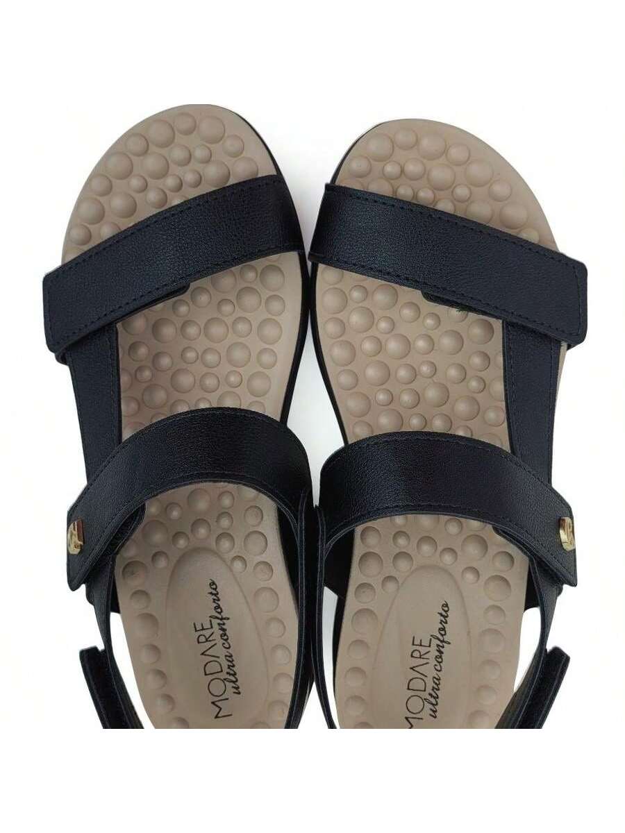 Modare Sandália Anabela Regulável Modare UltraConforto Reflex Sense