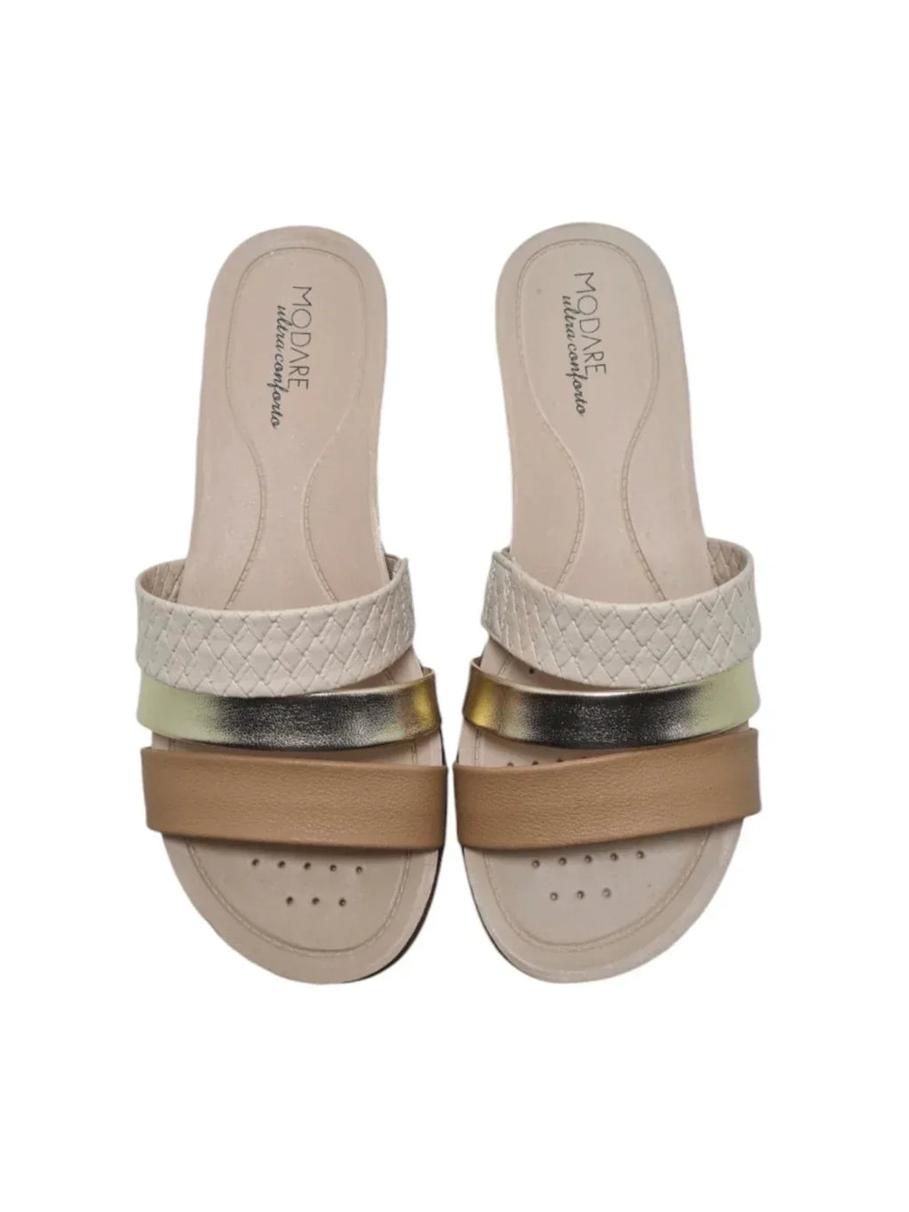 Tamanco Feminino Modare Ultraconforto Rasteirinha Calce Fácil