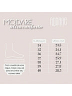 Tamanco Modare Ultra Conforto Ortopedico Anabela