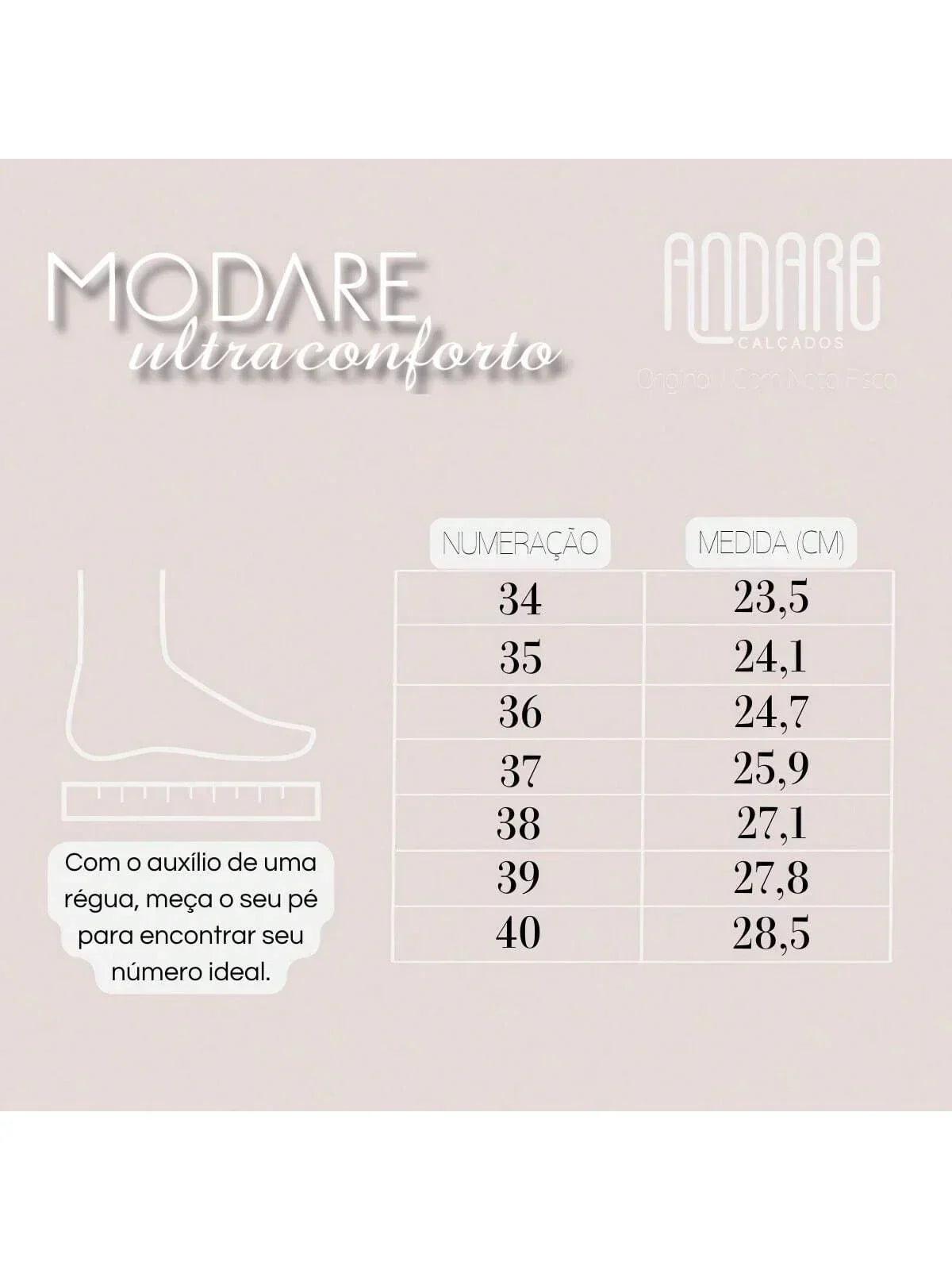 Tamanco Modare Ultra Conforto Ortopedico Anabela