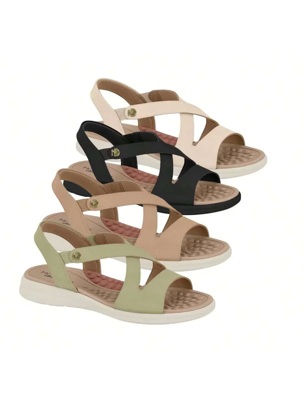 Modare Sandalia Feminina Modare ultraconforto Calce Facil