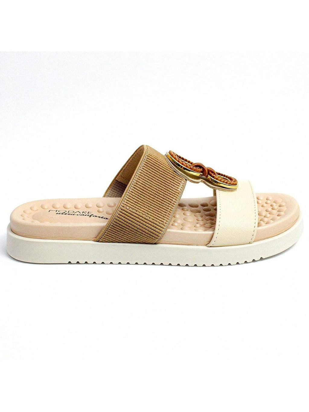 Sandália Modare Ortopédica Ultraconforto Pedraria