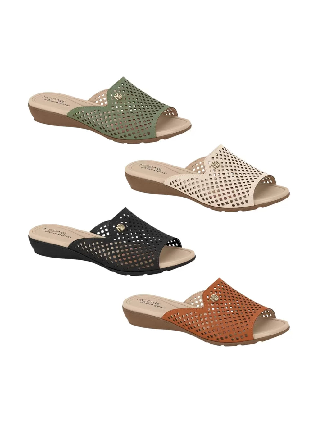 Tamanco Feminino Modare Dry Tech Estilo Casual Primavera-Verão