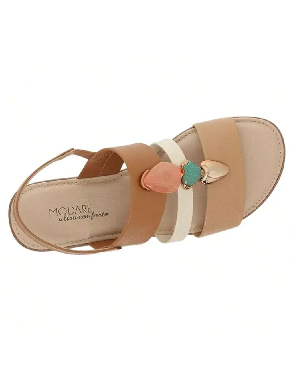 Sandalia Rasteira Ortopedica Modare Ultra Conforto