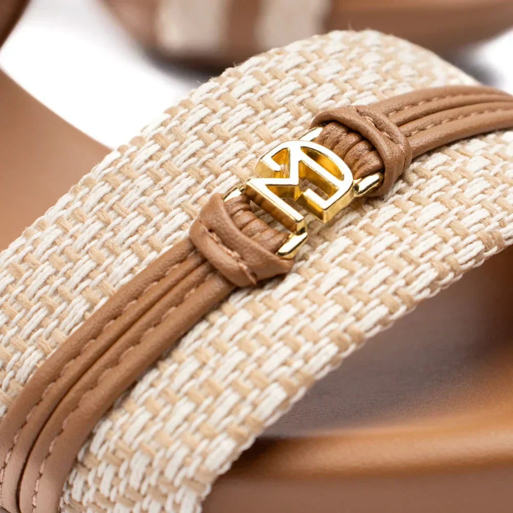 Sandália Ultra Conforto Salto Baixo Anatômica