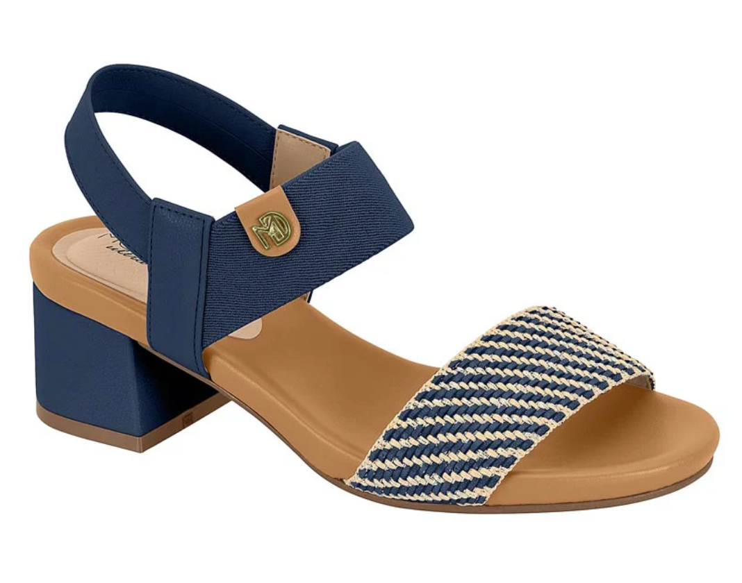 Sandália Ultra Conforto Salto Baixo Anatômica