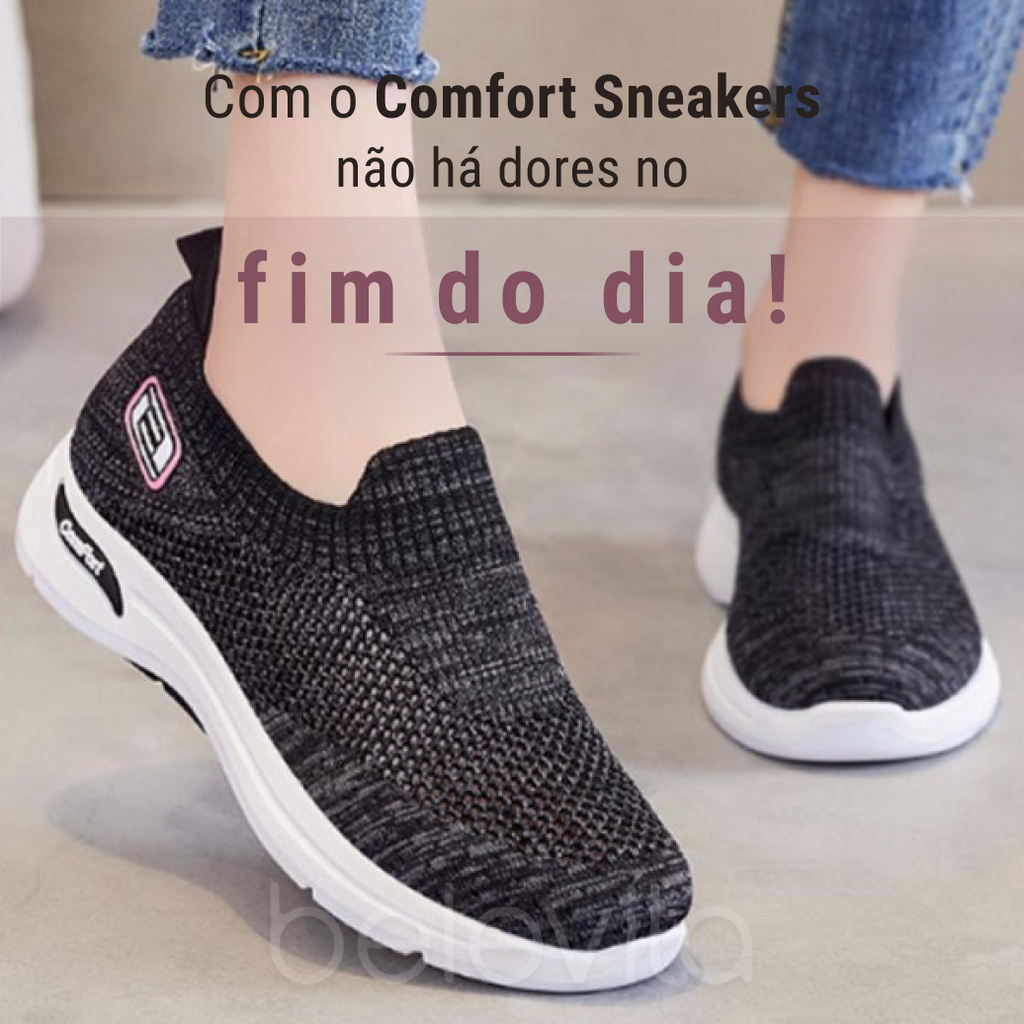 Tênis Ortopédico Feminino - Comfort Sneakers (EM OFERTA)
