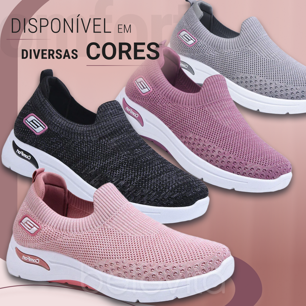 Tênis Ortopédico Feminino - Comfort Sneakers (EM OFERTA)